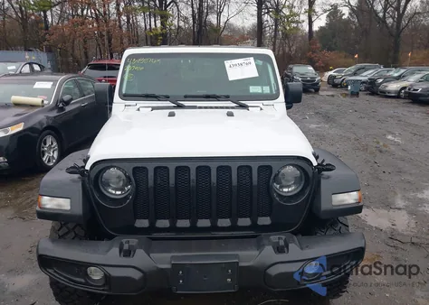 2023 Jeep Wrangler 4-Door Willys 4X4 from USA, damaged, VIN 1C4HJXDNXPW531230